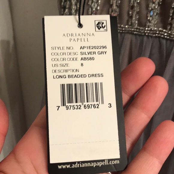 NEW! BHLDN Adrianna Papell Laurent Dress Size 8 - Picture 10 of 10